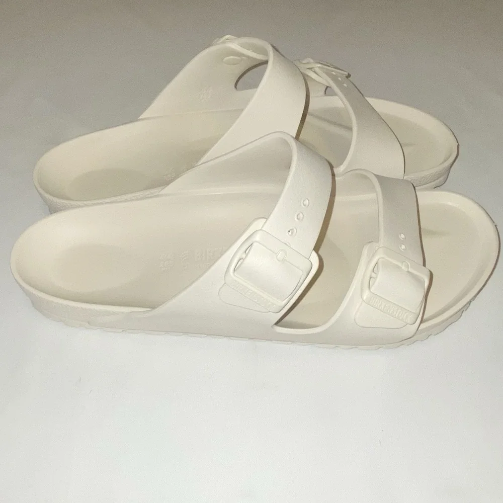 BIRKENSTOCK Arizona EVA Men Size 11 White Slipper Slide Flip Flop/Sandal285*New*